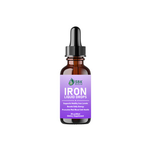 Gotas Líquidas de Hierro de Marca Privada con Hierro que Apoya la Salud de las Células Sanguíneas, Aumenta la Energía Diaria y Favorece el Bienestar General - Product Image 1