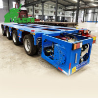 Remorque modulaire à châssis robuste 180 tonnes pour transport lourd
