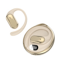 Auriculares Inalámbricos Bt 6.0 con Gancho para la Oreja, Pantalla LED Digital, Control Táctil, Batería de Larga Duración, para Deportes