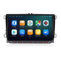 Écran tactile 9 pouces système android stéréo de voiture pour vw skoda golf 5 golf 6 polo passat b5 b6 avec radio navigation gps carplay