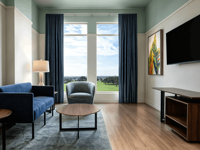 Meubles d'hôtel Eastport haut de gamme, table et chaise pour projets hôteliers