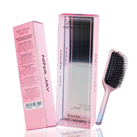 Boîte d'emballage en plastique pour brosse à cheveux avec logo personnalisé, impression, matériaux recyclables PET/PP/PVC de haute qualité
