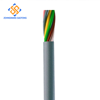 Cable de Control Flexible de Cobre Trenzado LIYY 2x0.3, 300/300V, PVC, para Panel de Instrumentación y Cableado de Señales DIN 47100