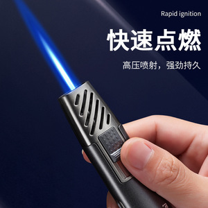 Encendedor de Antorcha Recargable Aomai Compact Direct Fire, Resistente al Viento, de Metal, para Cigarros, Moxibustión y Viajes - Product Image 4