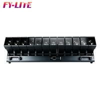 Feiyueyue Barre de lumière matricielle à tête mobile 12*60W avec zoom, 12 perles de lampe LED 4-en-1 de 60W, DMX512.