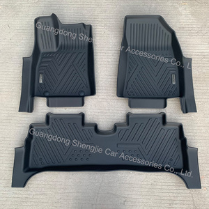 Alfombrillas de Coche Personalizadas de Lujo para Todo Clima, Alfombrillas de TPE Negras Impermeables de 3,5 mm para BYD Dolphin Mini Seagull 2023 - Product Image 2
