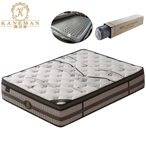 Cina fabbricazione di <span class=keywords><strong>materasso</strong></span> compresso arrotolare la memoria di Gel ibrido tasca <span class=keywords><strong>materasso</strong></span> a molle In una scatola - Product Image 4