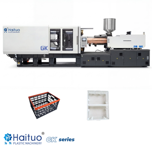 เครื่องฉีดพลาสติกแบบแนวนอน Haituo GK สำหรับผลิตลังเก็บผลไม้แบบ ABS พร้อมระบบ PLC ทนทาน ใช้ซ้ำได้ เหมาะสำหรับสวนผลไม้ ทำงานเสียงเบา - Product Image 5