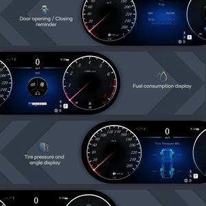 Lcd Auto Digitaal Cluster <span class=keywords><strong>Instrument</strong></span> Cockpit Scherm Voor <span class=keywords><strong>Mercedes</strong></span> Benz Ml Gl Gle Gls Snelheid Meter Dashboard - Product Image 6