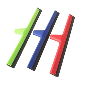 Esponja <span class=keywords><strong>de</strong></span> Limpieza EVA con Raspador y Limpiacristales para Azulejos y Baños, <span class=keywords><strong>Limpiador</strong></span> <span class=keywords><strong>de</strong></span> <span class=keywords><strong>Vidrios</strong></span> con Mango <span class=keywords><strong>de</strong></span> Madera - Product Image 1