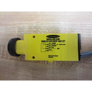 แบนเนอร์มินิบีมโฟโตอิเล็กทริคเซนเซอร์ SMU315FQDP 59137 การตรวจจับทางอุตสาหกรรม - Product Image 4