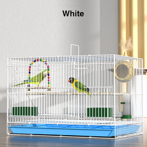 Jaula <span class=keywords><strong>de</strong></span> pájaros grande tipo split para <span class=keywords><strong>canarios</strong></span> con jaula canaria voladora <span class=keywords><strong>de</strong></span> alambre <span class=keywords><strong>de</strong></span> hierro galvanizado - Product Image 1