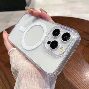 Nouveau étui magnétique <span class=keywords><strong>Mag</strong></span> pour <span class=keywords><strong>IPHONE</strong></span> 16 15 14 13 12 MINI 11 PRO 6 7 <span class=keywords><strong>8</strong></span> XS XR MAX mat clair tactile sentiment de sécurité étui protecteur - Product Image 5