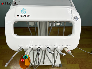 Unité mobile de traitement dentaire vétérinaire directe usine avec détartreur intégré et lampe de photopolymérisation |   Équipement de clinique vétérinaire tout-en-un - Product Image 4
