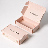 Boîtes d'emballage Pr Box, boîtes d'expédition personnalisées, boîtes en carton rose, boîtes d'emballage pour cosmétiques, boîtes d'emballage pour soins de la peau