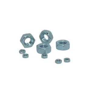 סטובר Hex נעילת אגוז כיתה C המומנט רווחת נעילה-astm a194 2h Hex ריבה 13mm אגוז