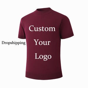 Camisetas 2026 para Hombre, 300 Gramos, 100% Algodón, Cuello Redondo, Tallas Grandes, Color Sólido, Antiarrugas, Corte Holgado - Product Image 1