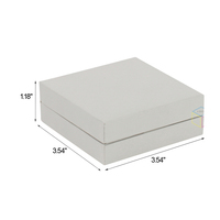 Boîtes d'emballage pour montres et bijoux de haute qualité, blanches, avec coussin intérieur, pour magasins spécialisés