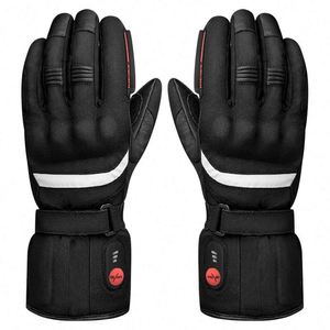 Gants de moto chauffants en fibre de carbone, gants anti-chute avec chauffages en fibres composites, contrôle de la température à trois niveaux - Product Image 2