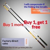 Canne à pêche en carbone Dragon Carp Crucian Carp, canne à main, ensemble d'équipement, pointe fine et souple, 37 tonnes, fabriquée en Chine, modèle BXh7J4zW