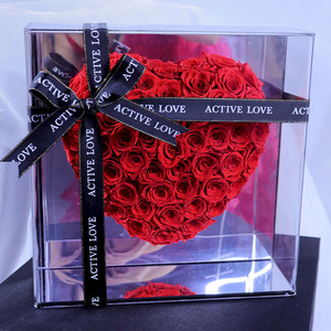 Fabricante Forever Roses Eternal Love Forever Stabilized Preserved Roses en caja de regalo de corazón - Product Image 4