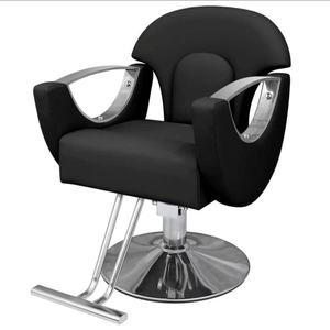 Vente en gros de meubles de salon de coiffure de luxe et de chaise de coiffure en acier inoxydable pour salon de barbier - Product Image 6