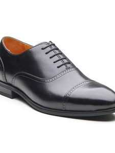 Zapatos Oxford de vestir de cuero genuino premium para hombre, clásicos con cordones, formales, para negocios, oficina, bodas, cómodos y de lujo. - Product Image 2