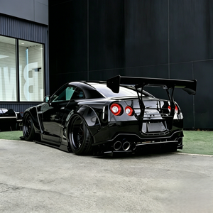 Nuevo Kit de Carrocería Ancha Estilo LB2 para Nissan GT-R R35 2007-2023, Fibra de Carbono+FRP, Instalación Directa con Tornillos, Parachoques Delantero/Trasero, Faldones Laterales - Product Image 3