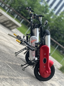 400W 50km Meilleur <span class=keywords><strong>prix</strong></span> usine : Fauteuil roulant électrique à traction avant avec batterie au lithium - Product Image 3