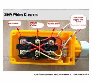 COB-21P lên và xuống chuyển đổi nút lái xe 380V/220V đồng bộ phận 10A Max. Hiện tại giới hạn thiết bị chuyển mạch có sẵn cho chuyển đổi lái xe - Product Image 5
