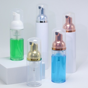 Foaming Bottle 30ml 50ml 2oz 80ml 100ml PET Cosmetic <b>Soap</b> Dispenser <b>Rose</b> Gold White Sliver Foam Pump Bottle - Product Image 6