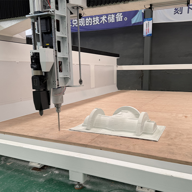Industry 3D Printer PP ABS for Wood ,Aluminum ,Foam Mold With 5 Axis CNC Router