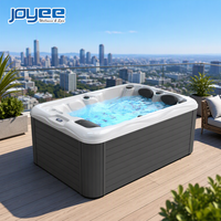 Joyee Mini Jacuzzi pour 2 Personnes, Vente Directe d'Usine, Spa de Jardin, Bain à Remous