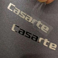 Adesivo Metallico Dorato UV DTF Fustellato per Bottiglie e Tazze, Logo Impermeabile 3D Olografico Personalizzato ISO 9001