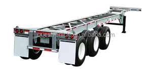 Chất lượng tốt đẹp 20ft 40ft <span class=keywords><strong>container</strong></span> Chassis <span class=keywords><strong>Trailer</strong></span> Skeleton cổ ngỗng bán xe tải <span class=keywords><strong>Trailer</strong></span> - Product Image 3