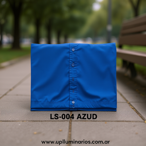 Camicia Blu Tinta Unita da Uomo LS-004 a Maniche Lunghe con Colletto Classico per Adulti - Product Image 2