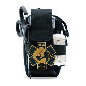Rhino Rescue Tactical Ifak Pouch Edc Een Gunsite Combat Ehbo Trauma Tactische Kit Tas Ifak Ontworpen Te Behandelen Gun shot Wonden - Product Image 6