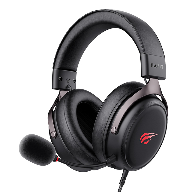 Havit H2015Y 3.5mm Over-ear Headphone Auriculares Gamer Audifonos Wired Gaming Headset with Mic for Sports Travel Gamer Use