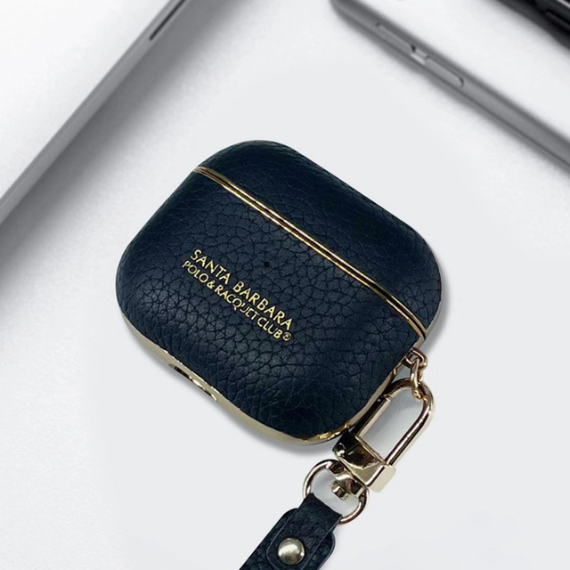 POLO Business Design Leather Case for AirPods 3rd Generation Premium Headphone Case