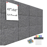 Panneaux en feutre autocollants 3D personnalisés en PET recyclé, décoration murale photo moderne, écologique et créative, ignifuge de classe A1, absorption acoustique
