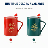 Tasse à eau Santa en édition limitée pour cadeau du Nouvel An, commande en gros, service OEM, livraison rapide, faible MOQ, prix de gros