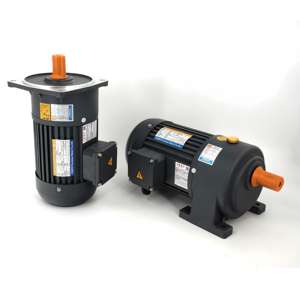 삼상/단상 400W/750W G 시리즈 리덕터 모터 <span class=keywords><strong>22mm</strong></span> 샤프트 직경 헬리컬 기어링 배열 ODM - Product Image 1