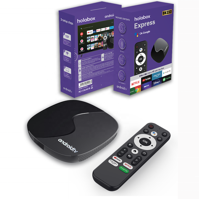 V96 ATV Android14 Smart TV Box Allwinner H313 2GB+16GB 4K Dual Band WiFi BT5.0 Remote Streaming Media Set Top Box