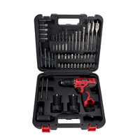 Boîte à outils professionnelle ensemble d'outils ménagers combo électrique Kit d'outils avec perceuse électrique sans fil