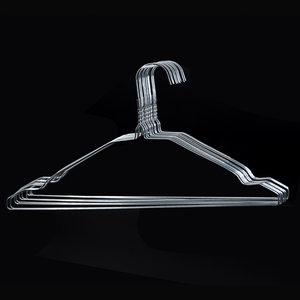 Cintres en acier galvanisé antidérapants, économiseurs d'espace, certifiés ISO9001, modernes, pour cuisine, sous-vêtements et pantalons, vente en gros à prix réduit - Product Image 5