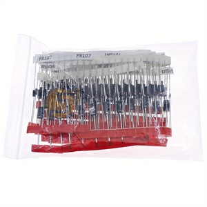 Kit de diodes de 14 types, 200 pièces, <span class=keywords><strong>1N4007</strong></span> 1N5408 1N5819 1N4148 FR107 <span class=keywords><strong>UF4007</strong></span> (Schottky/Standard/FR) pour la réparation électronique - Product Image 3