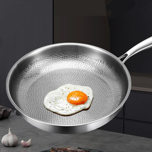 Poêle en titane non revêtue, antiadhésive, motif écaille <span class=keywords><strong>de</strong></span> poisson, pour <span class=keywords><strong>camping</strong></span> - Product Image 6