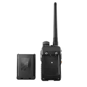 휴대용 ht baofeng UV-3R + walki talki 세트 양방향 라디오 말하기 걷기 듀얼 밴드 136-174MHz & 400-470MHz BF uv3r
