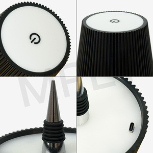 Không dây hiện đại LED Wine Bottle Bảng Đèn xách tay có thể sạc lại ánh sáng cho nhà hàng Bar & trang trí nội thất không dây thanh ánh sáng nhúng - Product Image 3