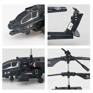 Hélicoptère <span class=keywords><strong>Apache</strong></span> 3,5 canaux IR avec gyroscope, télécommande infrarouge, mini avion volant jouet pour enfants, aventure de vol en intérieur - Product Image 5